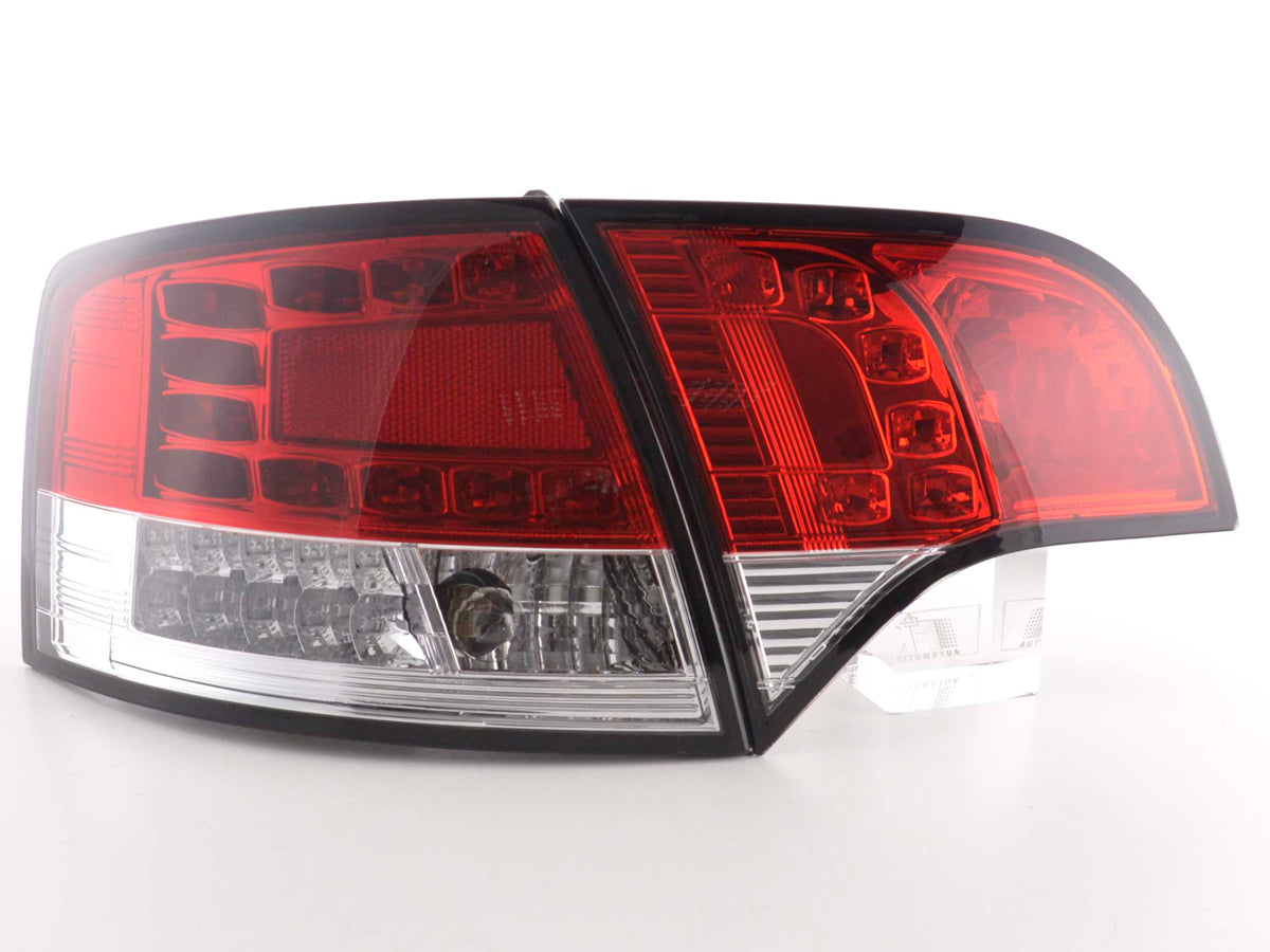 LED Rückleuchten Set Audi A4 Avant Typ 8E 04-08 rot/klar LED Rückleuchten Set Audi A4 Avant Typ 8E 04-08 rot/klar